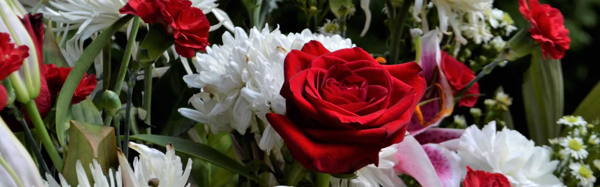 Composizioni floreali funebri